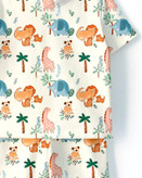 تیشرت و شلوارک اسپرت پنبه یکرو ریلی طرح جانگل 🦒🐘