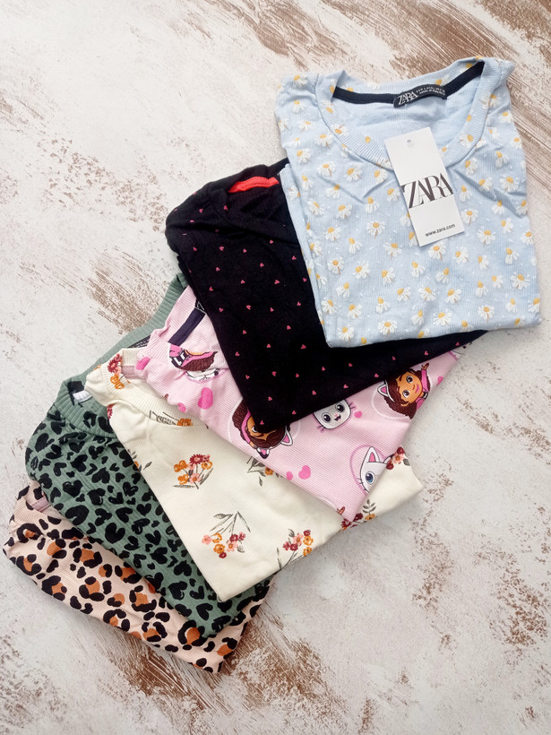 تیشرت کراپ کبریتی زنانه وارداتی از برند محبوب ZARA ( سایز ۳۰ ـ Large )