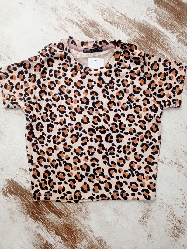 تیشرت کراپ کبریتی زنانه وارداتی از برند محبوب ZARA ( سایز ۳۰ ـ Large )