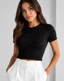 تیشرت کراپ کبریتی زنانه وارداتی از برند محبوب ZARA ( سایز ۳۰ ـ Large )