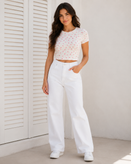 تیشرت کراپ کبریتی زنانه وارداتی از برند محبوب ZARA ( سایز ۳۲ ـ XLarge )