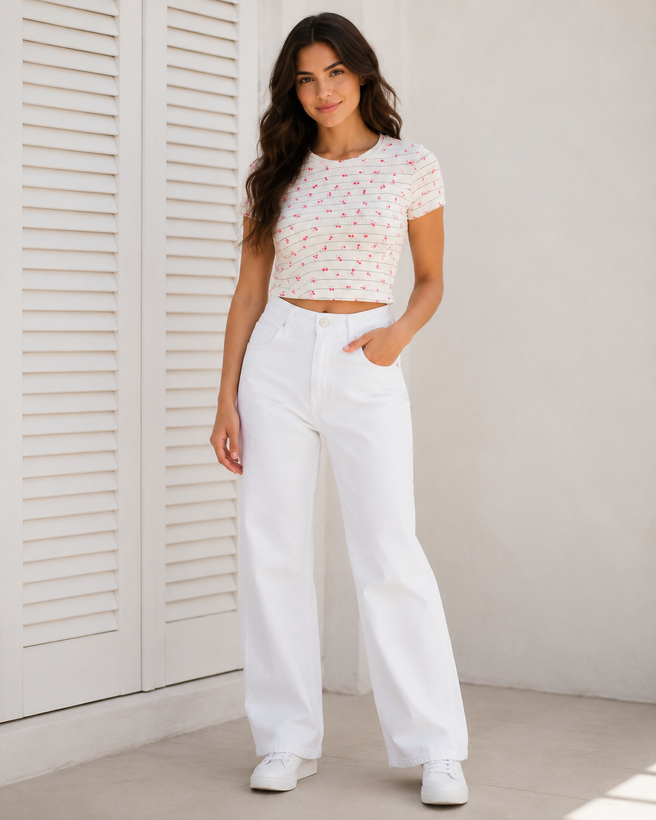 تیشرت کراپ کبریتی زنانه وارداتی از برند محبوب ZARA ( سایز ۳۲ ـ XLarge )