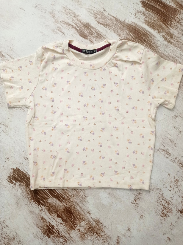 تیشرت کراپ کبریتی زنانه وارداتی از برند محبوب ZARA ( سایز ۳۴ ـ XXLarge )