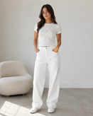 تیشرت کراپ کبریتی زنانه وارداتی از برند محبوب ZARA ( سایز ۳۴ ـ XXLarge )
