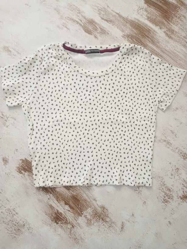 تیشرت کراپ کبریتی زنانه وارداتی از برند محبوب ZARA ( سایز ۳۴ ـ XXLarge )
